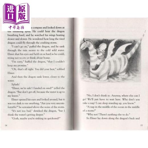 【中商原版】我爸爸的小飞龙三部曲 阿默和小飞龙 My Father Dragon 纽伯瑞儿童小初文学章节小说 英语阅读 英文原版 7-12岁 商品图4