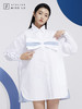 AtelierMissLu—白色蝴蝶结oversize衬衫/00149 商品缩略图0