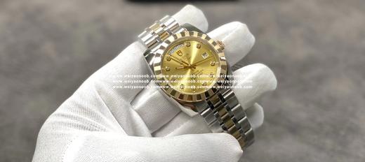 帝陀骏杰系列，18K包金！搭载瑞士eta双历2834机芯 瑞士进口机械ETA2834-2 永不褪色，包金品质，绝对物超所值！！！ 商品图1