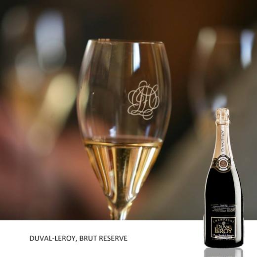 法国杜洛儿花语香槟带礼盒香槟杯duvalleroybrutreservedl01