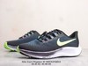 耐克 Nike Zoom Pegasus 37 登月37代 针眼网纱透气缓震疾速跑鞋白深灰白黄白绿黑绿白银深灰浅蓝黑蓝黑白 商品缩略图4
