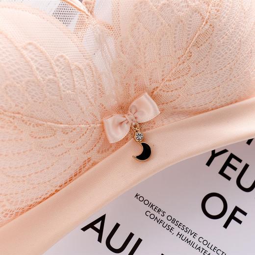 春夏薄杯大码内衣女无钢圈聚拢防走光性感蕾丝文胸ZXH 商品图1