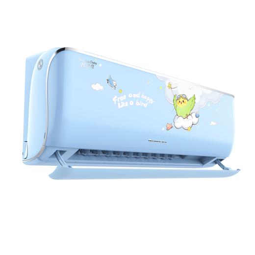 格力·智慧鸟 1.5匹1级能效变频冷暖 挂机空调KFR-35GW/(35546)FNhAe-B1(WIFI)(含管)(天空蓝) 商品图2