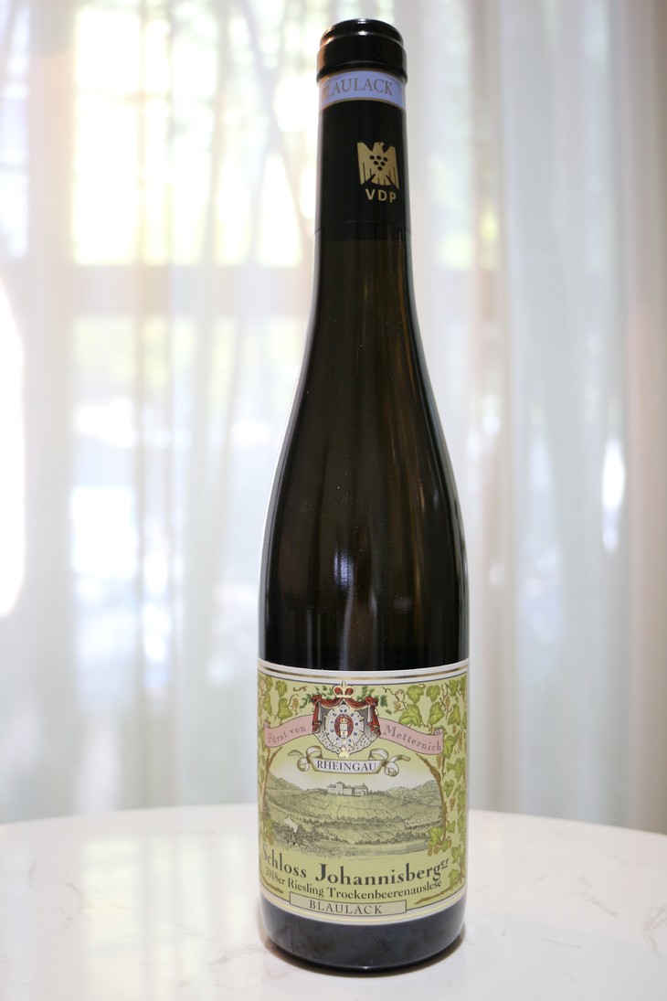 约翰山庄枯萄精选贵腐甜白葡萄酒 tba