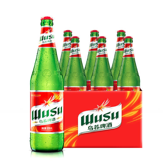 新疆乌苏啤酒620ml/1瓶/6瓶/12瓶 商品图1
