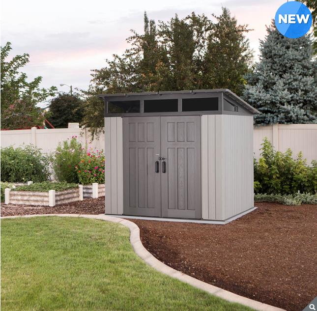 Lifetime 7.5x7.5 Studio Shed  #1902228双层高密 定制移动仓库JPY带授权招加盟代理