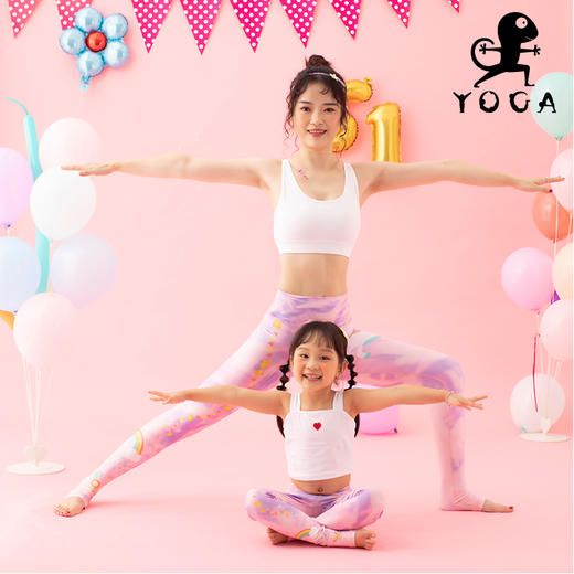 壁虎瑜伽《旋转木马》经典爆款 紧身瑜伽健身速干踩脚裤 （可定制） （标准码） 商品图4