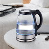 高硼硅玻璃带蓝光电热水壶防烫家用快速自动断电大容量烧开水茶壶 商品缩略图4
