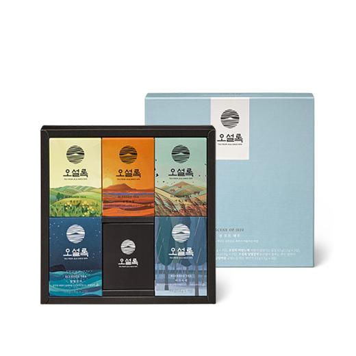 osulloc济州茶博物馆green tea济州岛混合茶叶礼包6盒JPY带授权招加盟代理 商品图0