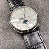 YL积家月相大师系列！真正的一体机芯！全自动机械机芯！告别以往的用9015机芯改的，声音大，单向上发条，售后多的问题！强的副本YL出品！蓝宝石玻璃，银灰色日晖纹表盘，阴阳磨砂指针，真月相功能！出货实拍 商品缩略图3