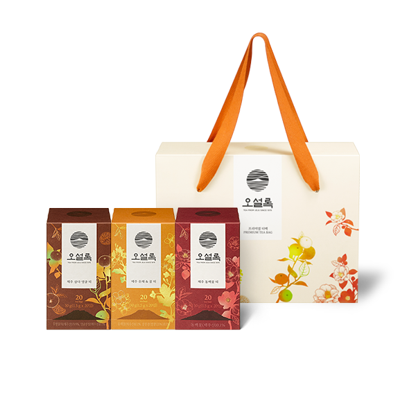 甜甜达尔礼品茶包套盒  osulloc济州茶博物馆green teaJPY带授权招加盟代理