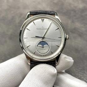 YL积家月相大师系列！真正的一体机芯！全自动机械机芯！告别以往的用9015机芯改的，声音大，单向上发条，售后多的问题！强的副本YL出品！蓝宝石玻璃，银灰色日晖纹表盘，阴阳磨砂指针，真月相功能！出货实拍