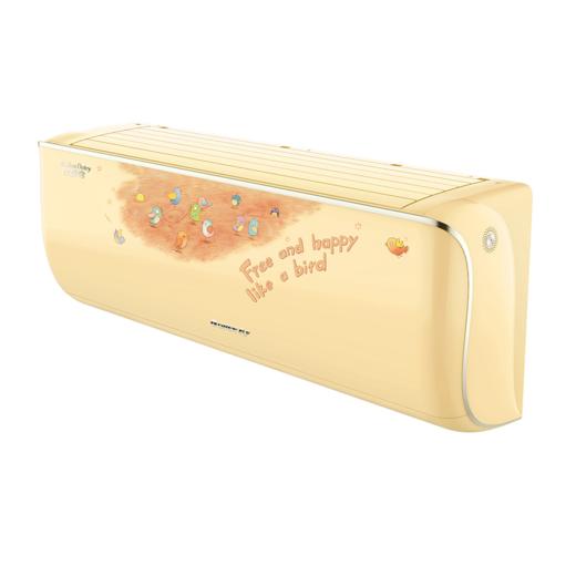 格力·智慧鸟 大1匹变频冷暖 1级能效挂机空调 KFR-26GW/(26546)FNhAc-B1(WIFI)(活力黄) 商品图3