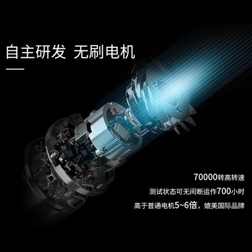 曼容豪世无线充电吸尘器家用强力大功率小型手持式家务清洁吸尘器 商品图0
