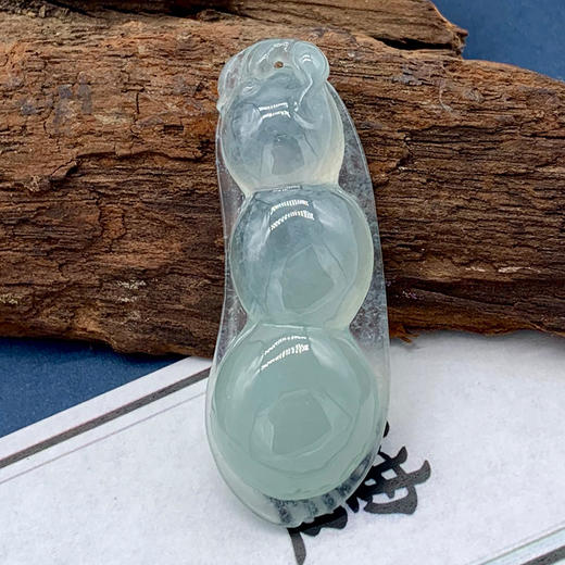 派瑞翡翠 翡翠豆角 冰种 无色 商品图0