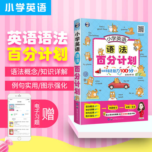 【昂秀外语】小学英语语法百分计划 小学英语 英语语法 商品图1
