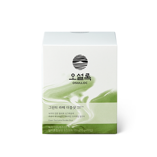 osulloc济州茶博物馆green tea Double Shot绿茶拿铁10包JPY带授权招加盟代理