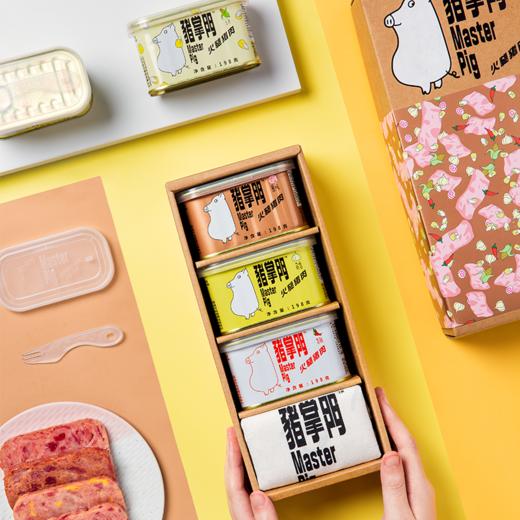 【90%以上肉含量】猪掌门罐头午餐肉 “猪”中豪杰  Q弹饱满  高精瘦肉 优质食材 0香精0色素 商品图1