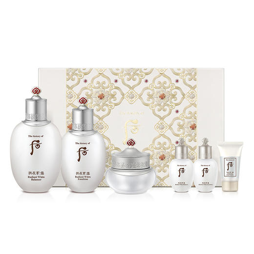 后 拱辰享雪美白淡斑膏水乳液面霜套装护肤化妆品套盒WHOO/whoo 商品图5
