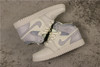 乔丹/Air Jordan AJ1 aj1 乔丹1代 乔1 乔丹1代中帮系列 Air Jordan 1 MID 货号：554725-053 乔1中帮新雾灰灰白银 商品缩略图0