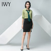 IWY/绿色短袖衬衫黑色半裙套装B32+S10242 商品缩略图8