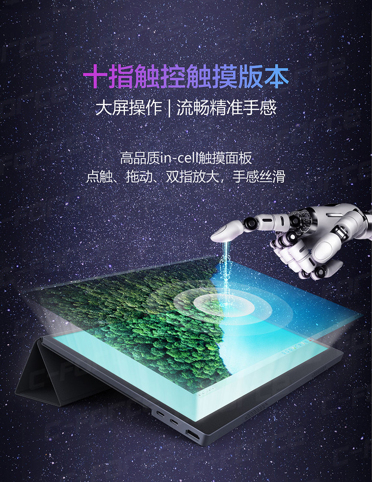 显示器cforce便携显示器