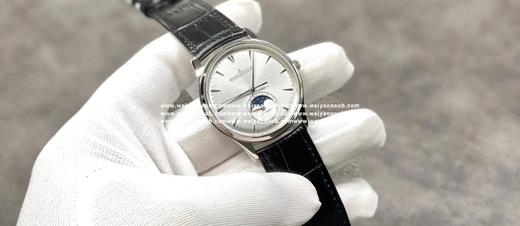 YL积家月相大师系列！真正的一体机芯！全自动机械机芯！告别以往的用9015机芯改的，声音大，单向上发条，售后多的问题！强的副本YL出品！蓝宝石玻璃，银灰色日晖纹表盘，阴阳磨砂指针，真月相功能！出货实拍 商品图1