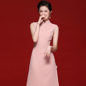OYCP-20088国潮中国风新款轻熟气质新式改良版旗袍连衣裙
