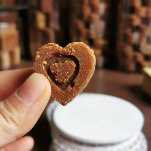 【云燕优品】纯手工甘蔗心形红糖