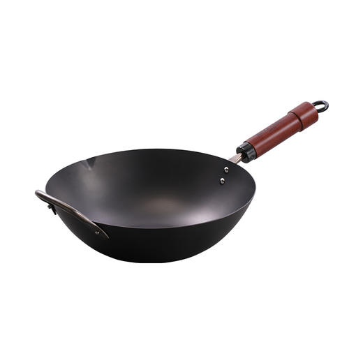 日本原装进口 riverlight 极铁锅中华神炒30cm