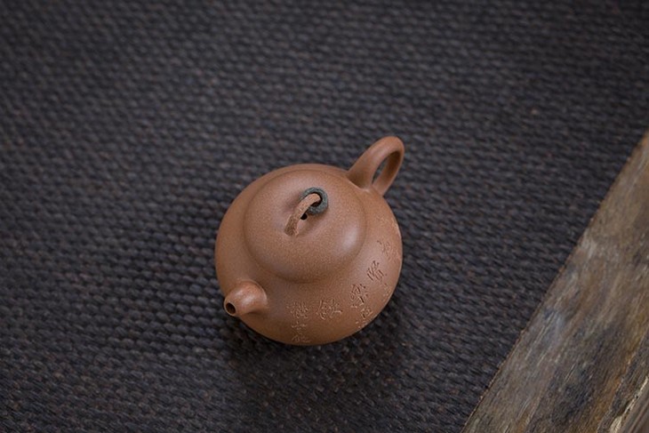 茶香记三足瓢饮壶紫砂壶仿古器型玉成窑文人紫砂摹古瓢瓜器型永砂出品