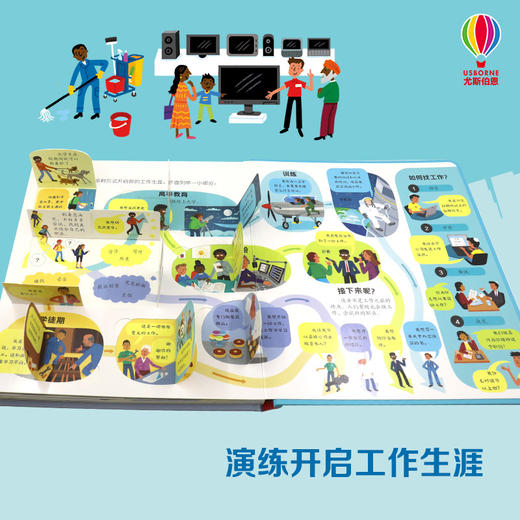 尤斯伯恩看里面（低幼版）·揭秘职业 商品图3