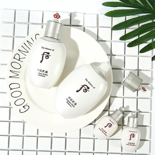 后 拱辰享雪美白淡斑膏水乳液面霜套装护肤化妆品套盒WHOO/whoo 商品图4
