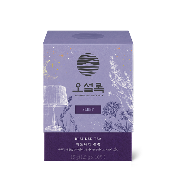 10枚香醇薰衣草茶（硬盒）osulloc济州茶博物馆green tea
