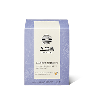 osulloc济州茶博物馆black tea10片红木瓜红茶(金字塔形)JPY带授权招加盟代理
