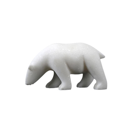 汉白玉北极熊 商品图1