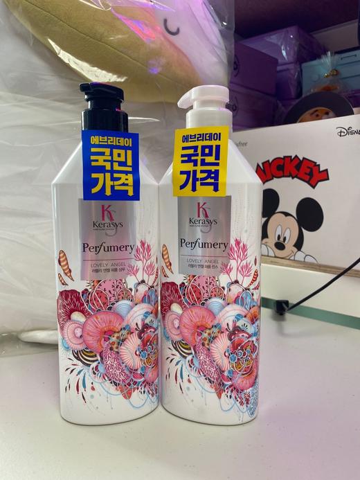 爱敬kerasysperfumedshampooconditioner600ml花香洗发护发素