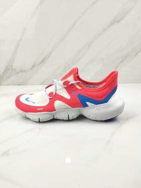 Nike Free 5耐克新款赤足男子 女子轻便透气运动跑步鞋白粉 白红 灰紫 黄 黑 浅灰 浅紫