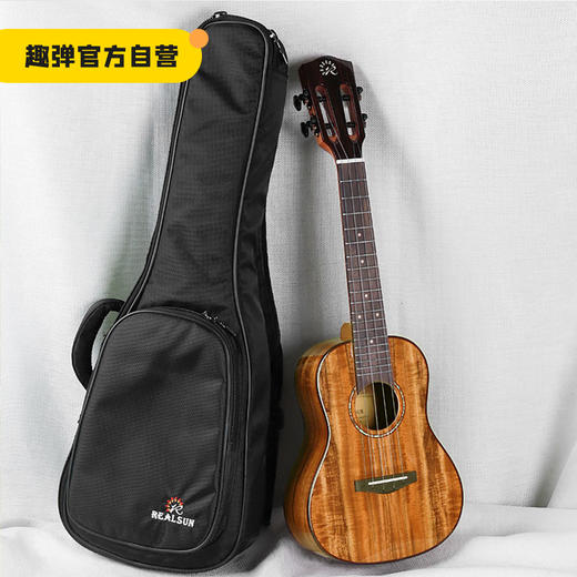 【进阶尤克里里】瑞声100/200系列 23/26寸相思木桃花芯木全单 电箱（有券有券有券详情页领！） 商品图1