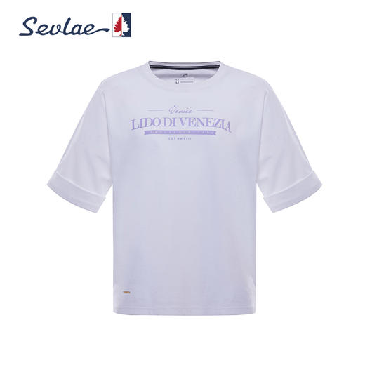 圣弗莱春夏女式圆领短袖T恤衫F122984527 商品图0