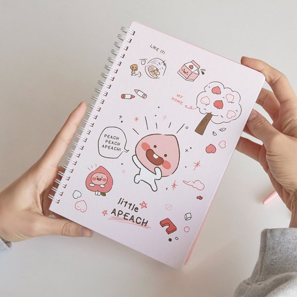 Little Sketchbook Spring Note Apeach 笔记本 记事本JPY带授权招加盟代理