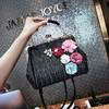 AML-906-1529潮版编织花朵贝壳包夏天链条单肩斜挎草编包 商品缩略图2