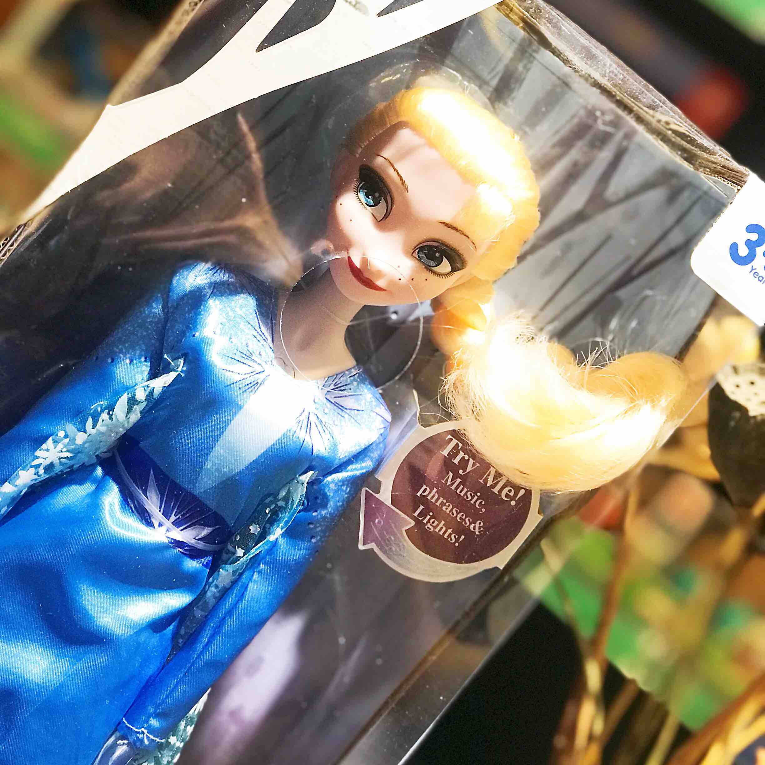 冰雪奇缘 艾莎公主芭比娃娃