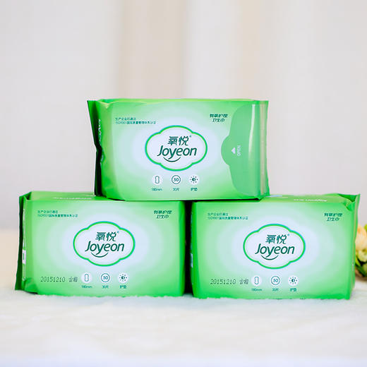 氧悦有氧护理卫生巾护垫(升级版）180mm*30片*+日用(升级版）245mm*10片+夜用(升级版）290mm*8片/盒 商品图0