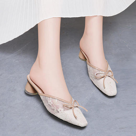 slw9901新款时尚一字懒人凉拖