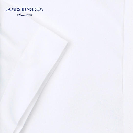 Jameskingdom占姆士男士DP免烫短袖商务修身衬衫BA2L7C09225 商品图2