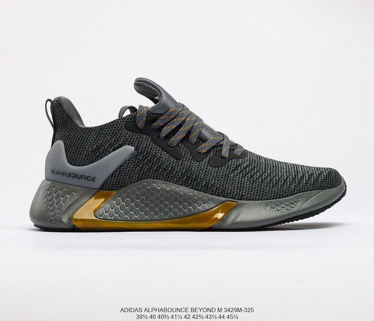 阿迪达斯adidasalphabouncebeyondm阿尔法10代网面休闲跑步鞋