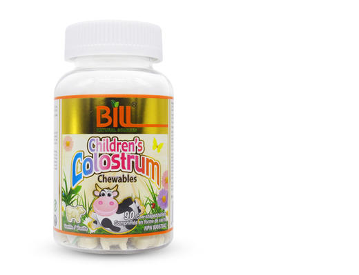 BILL儿童牛初乳咀嚼片90粒  （有效期至：2027年） 商品图3