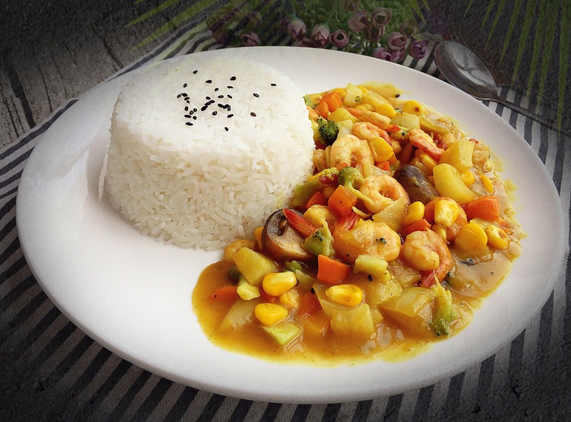 #10恰恰遇见：海鲜咖喱饭