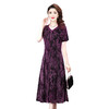 MQ-3650-545夏装新款大码洋气阔太太高档旗袍连衣裙YY 商品缩略图4